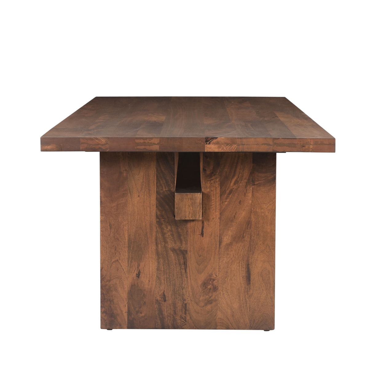 Cosmopolitan 82" Dining Table in Honey Brown by Home Trends & Design at Eve Furniture