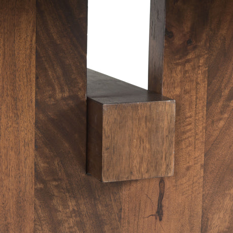 Cosmopolitan 82" Dining Table in Honey Brown by Home Trends & Design at Eve Furniture