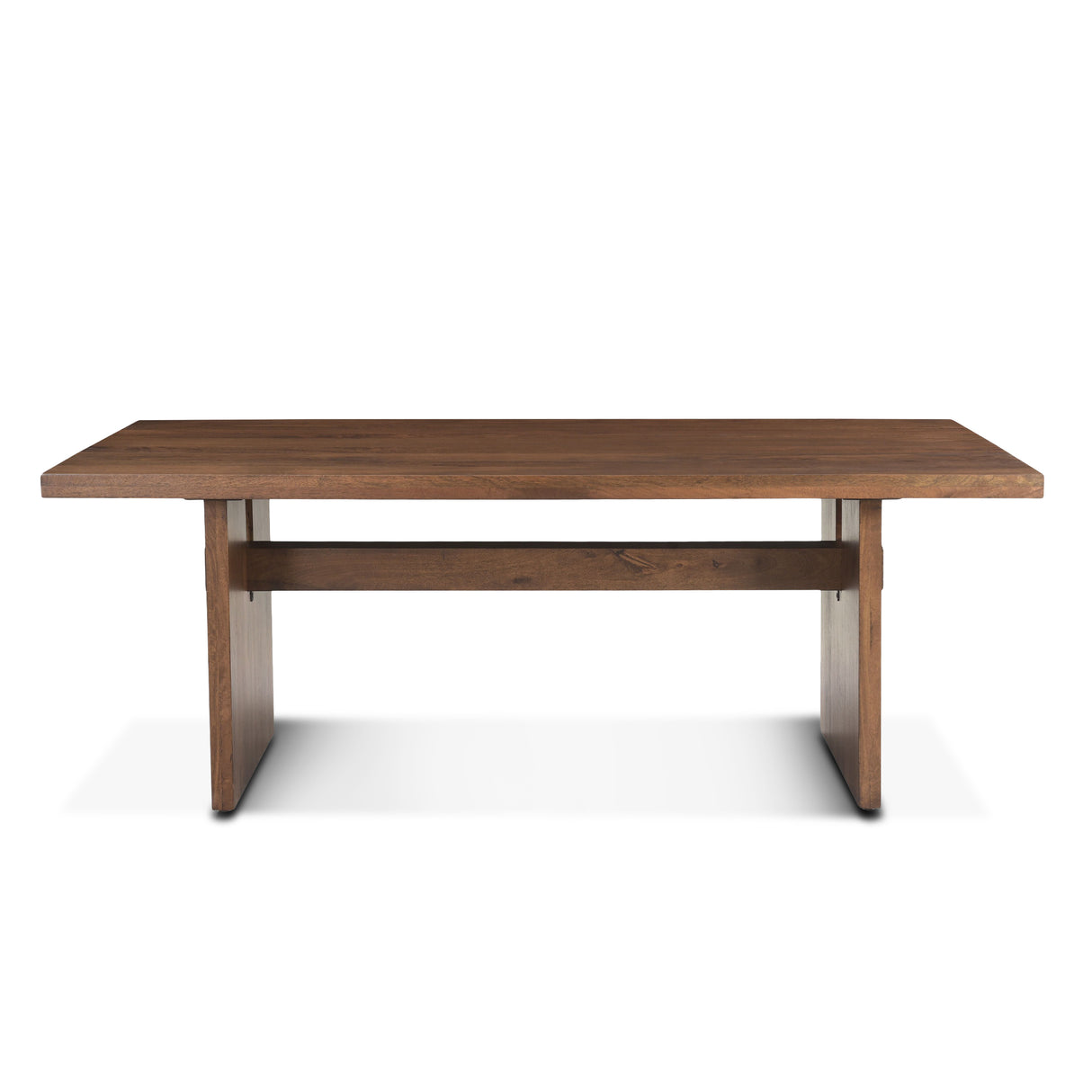 Cosmopolitan 82" Dining Table in Honey Brown by Home Trends & Design at Eve Furniture