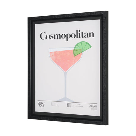 Cosmopolitan by Mercana Studio a Hand Embelished Textured Framed Art Print Matted under Glass by Mercana at Eve Furniture