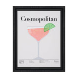 Cosmopolitan by Mercana Studio a Hand Embelished Textured Framed Art Print Matted under Glass by Mercana at Eve Furniture