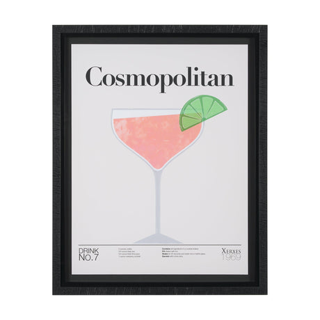 Cosmopolitan by Mercana Studio a Hand Embelished Textured Framed Art Print Matted under Glass by Mercana at Eve Furniture