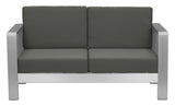 Cosmopolitan Dark Gray Outdoor Sofa by Zuomod at Eve Furniture