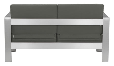 Cosmopolitan Dark Gray Outdoor Sofa by Zuomod at Eve Furniture