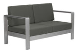 Cosmopolitan Dark Gray Outdoor Sofa by Zuomod at Eve Furniture