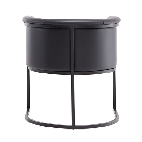 Cosmopolitan Dining Chair in Black by Manhattan Comfort at Eve Furniture