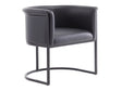 Cosmopolitan Dining Chair in Black by Manhattan Comfort at Eve Furniture