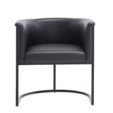 Cosmopolitan Dining Chair in Black (set of 2) by Manhattan Comfort at Eve Furniture
