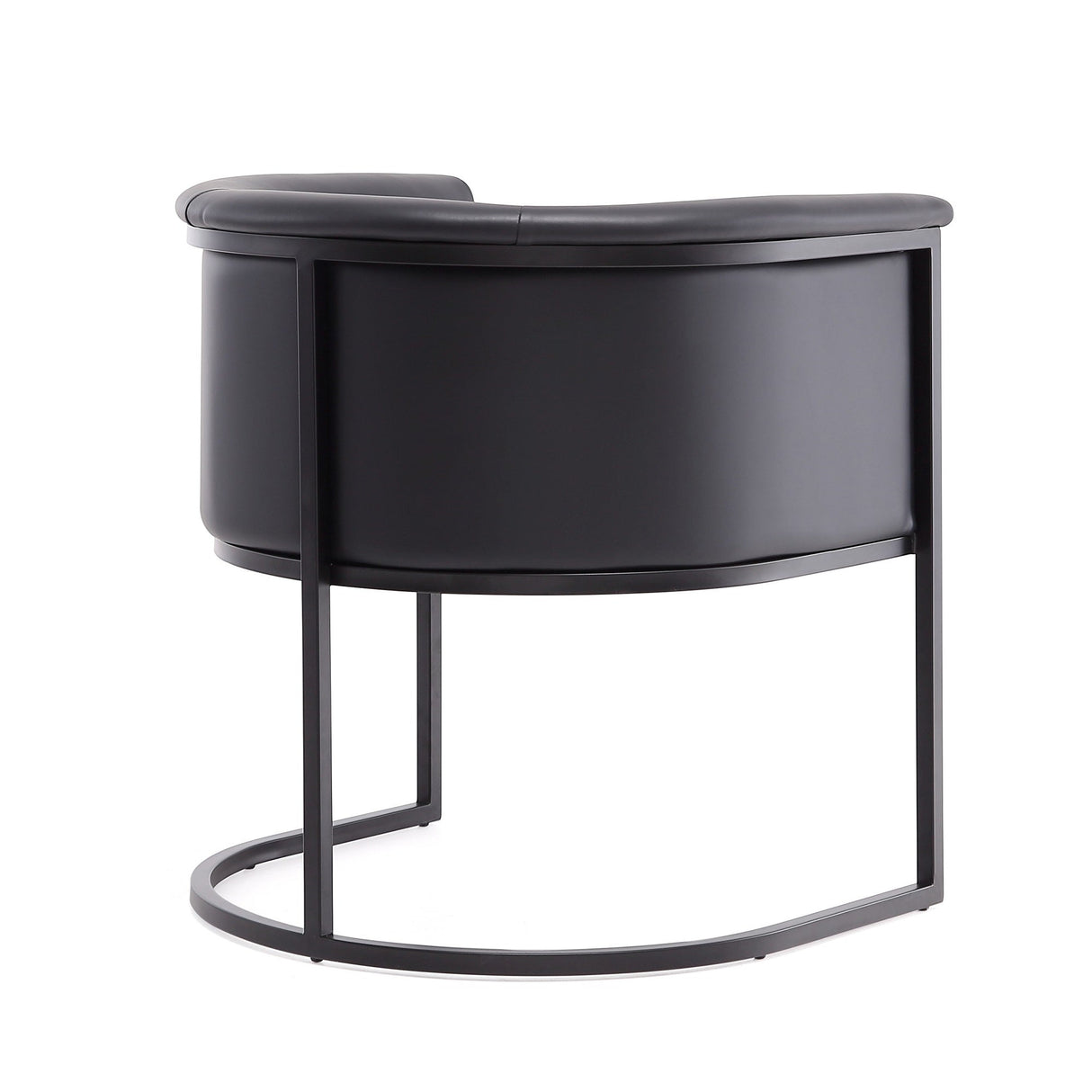 Cosmopolitan Dining Chair in Black (set of 2) by Manhattan Comfort at Eve Furniture