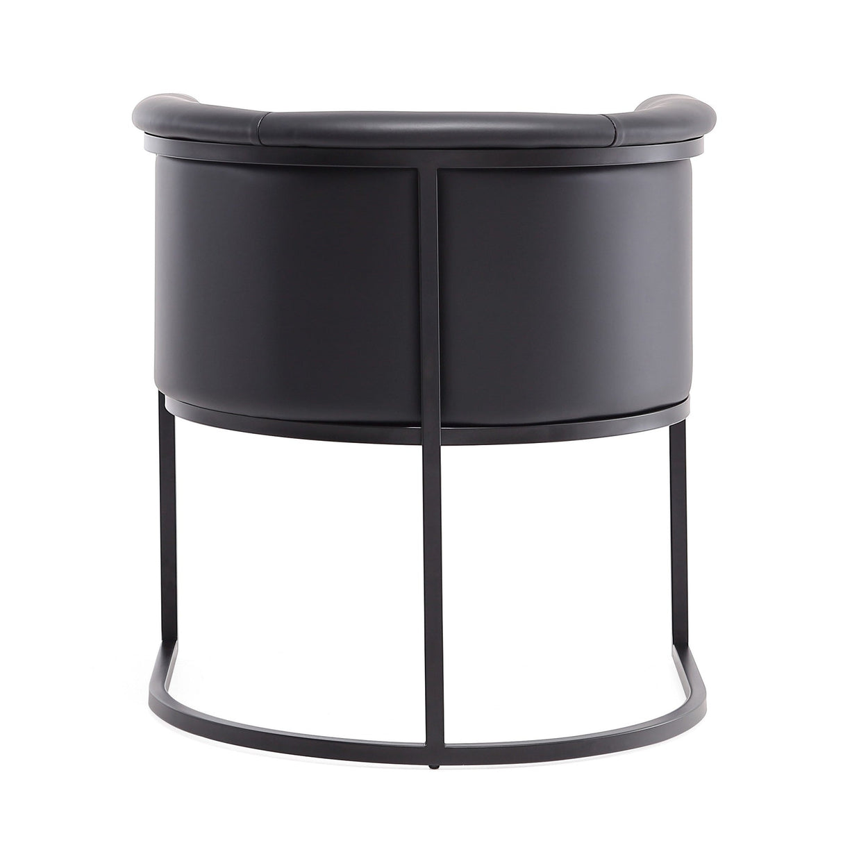Cosmopolitan Dining Chair in Black (set of 2) by Manhattan Comfort at Eve Furniture