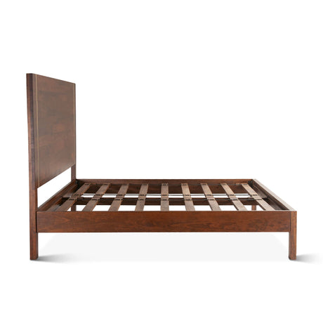 Cosmopolitan King Bed in Honey Brown by Home Trends & Design at Eve Furniture