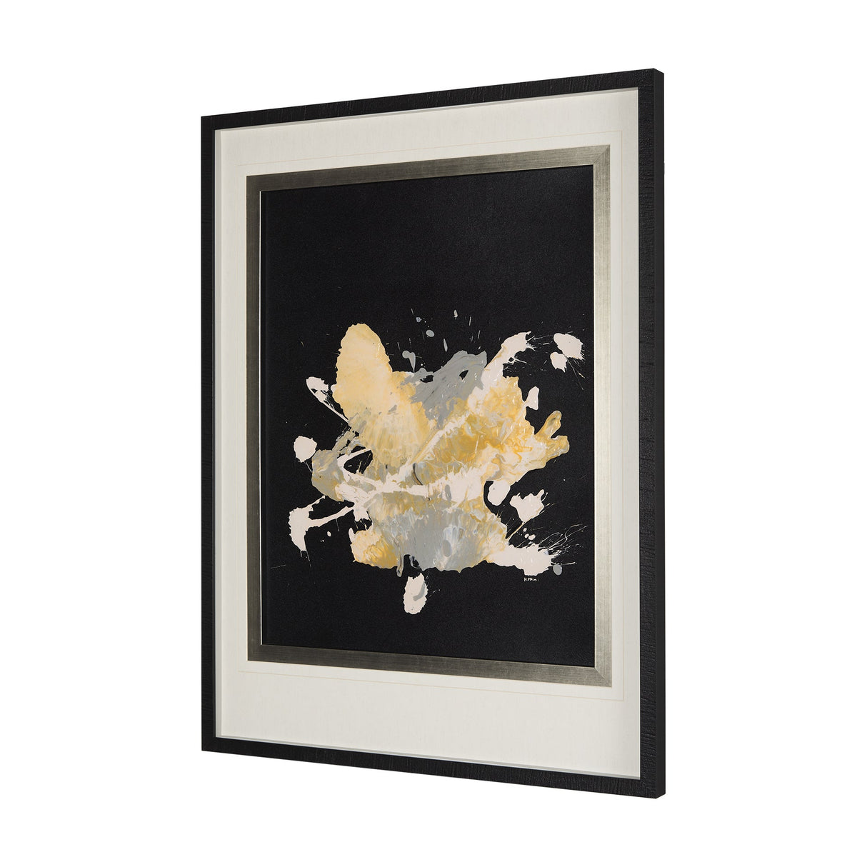 Cosmos I by Mercana Studio a Hand Embellished Textured Framed Art Print Matted under Glass by Mercana at Eve Furniture