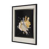 Cosmos II by Mercana Studio a Hand Embellished Textured Framed Art Print Matted under Glass by Mercana at Eve Furniture