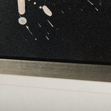 Cosmos II by Mercana Studio a Hand Embellished Textured Framed Art Print Matted under Glass by Mercana at Eve Furniture