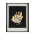 Cosmos II by Mercana Studio a Hand Embellished Textured Framed Art Print Matted under Glass by Mercana at Eve Furniture