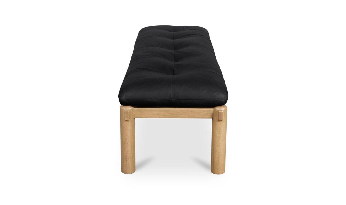 Costello Bench Black by Moe's Home at Eve Furniture