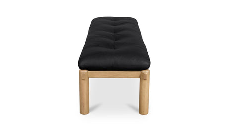 Costello Bench Black by Moe's Home at Eve Furniture