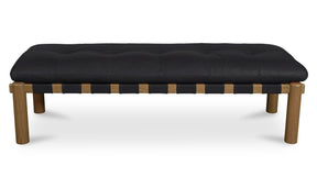 Costello Bench Black by Moe's Home at Eve Furniture