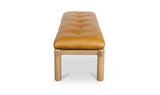Costello Bench Tan by Moe's Home at Eve Furniture