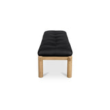 Costello Black Bench by Moe's Home at Eve Furniture