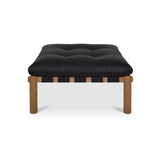 Costello Black Ottoman by MOES at Eve Furniture
