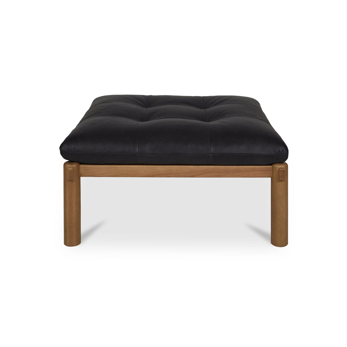 Costello Black Ottoman by MOES at Eve Furniture
