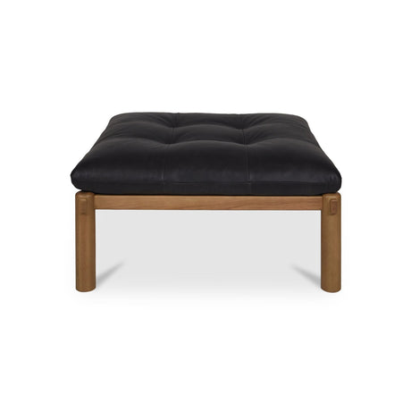 Costello Black Ottoman by MOES at Eve Furniture