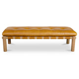 Costello Tan Bench by Moe's Home at Eve Furniture