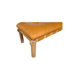 Costello Tan Bench by Moe's Home at Eve Furniture