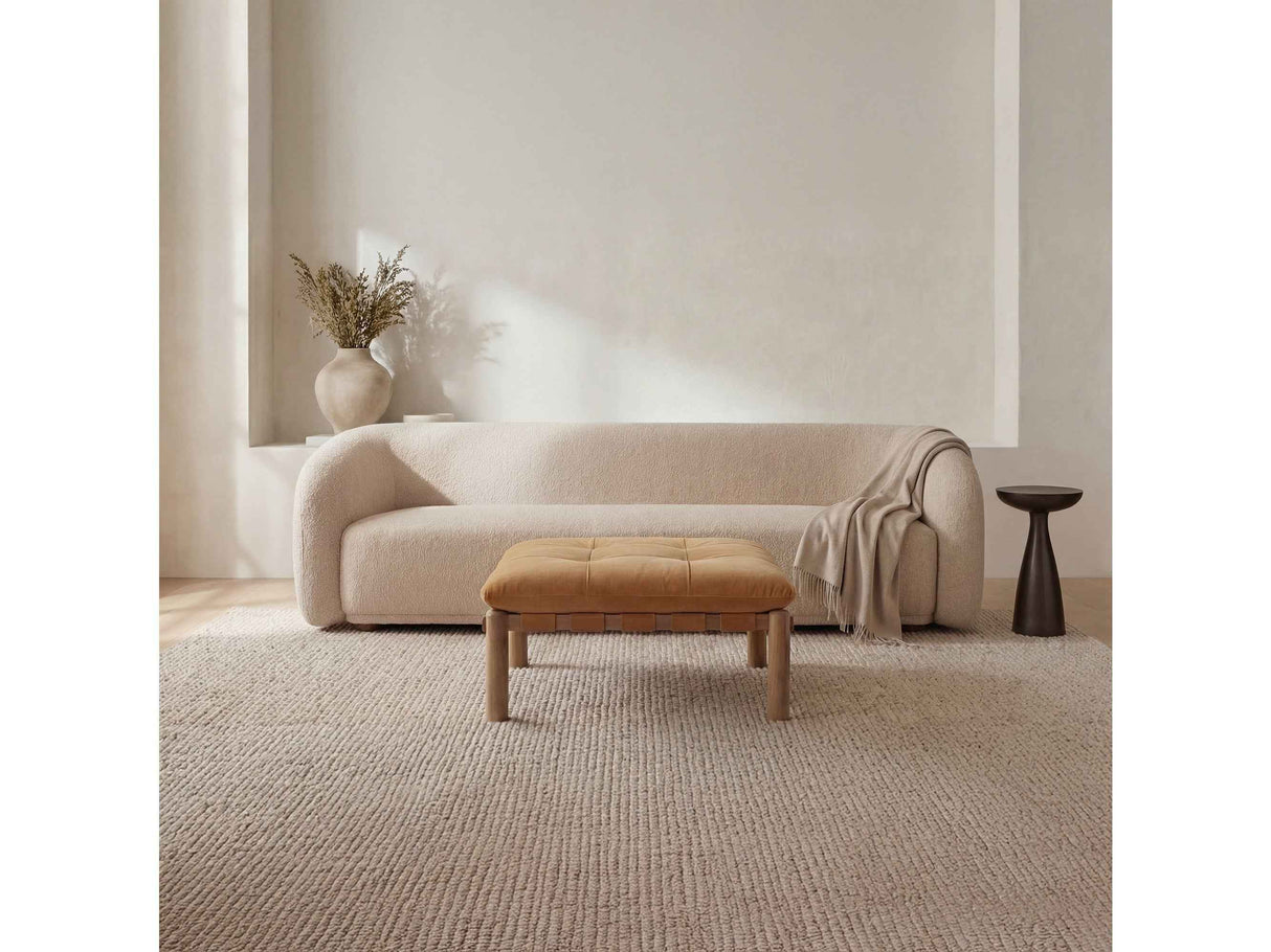 Costello Tan Ottoman