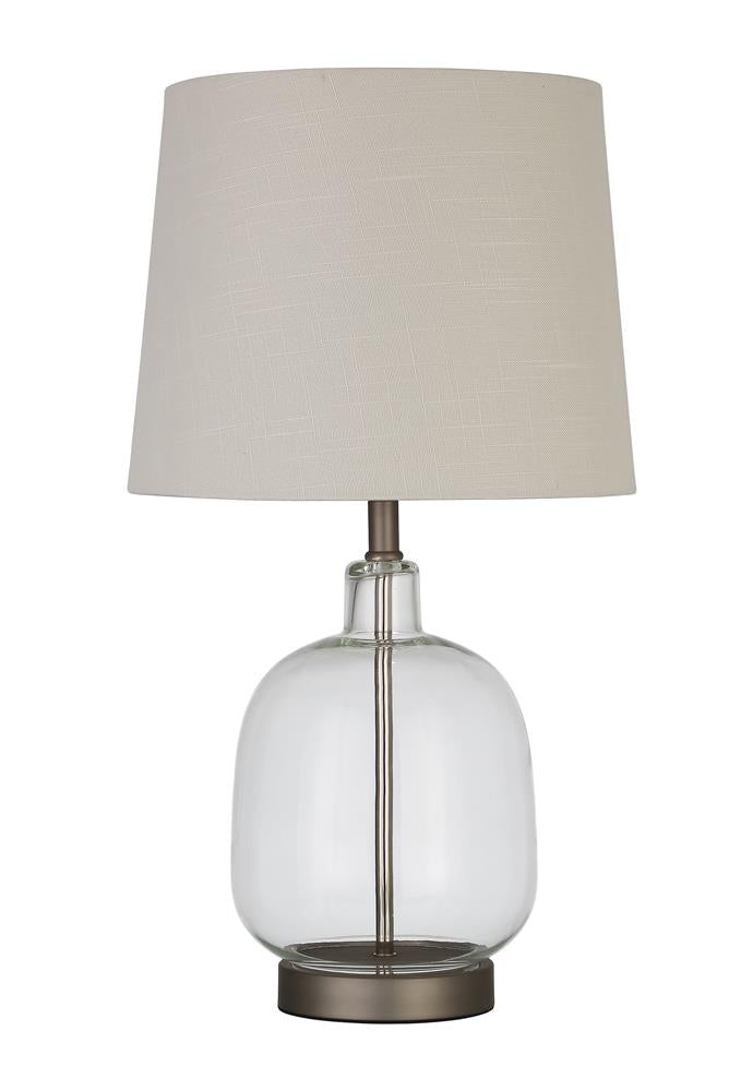 Costner Empire Table Lamp Beige/Clear