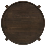 Cota Dark Brown 3-Piece Solid Wood Coffee and End Table Set by Coaster at Eve Furniture