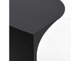 Cote Black Metal Accent Table by Classic Home at Eve Furniture