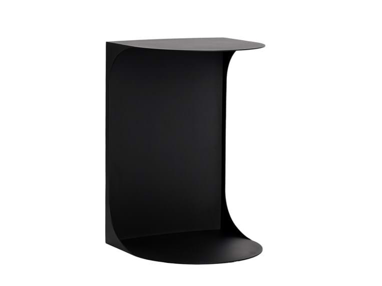 Cote Black Metal Accent Table by Classic Home at Eve Furniture