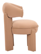 Cotsen Tan Accent Chair by Zuomod at Eve Furniture