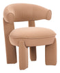 Cotsen Tan Accent Chair by Zuomod at Eve Furniture