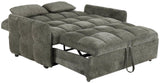 Cotswold Upholstered Convertible Sleeper Sofa Bed Dark Grey by Coaster at Eve Furniture