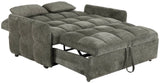 Cotswold Upholstered Convertible Sleeper Sofa Bed Dark Grey by Coaster at Eve Furniture