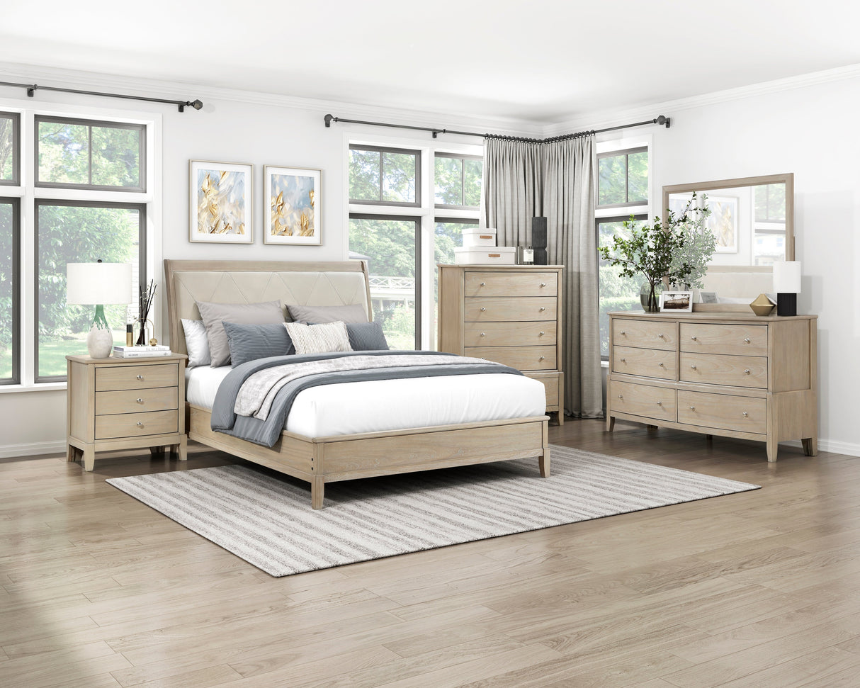 Cotterill Beige Mirror by Homelegance at Eve Furniture