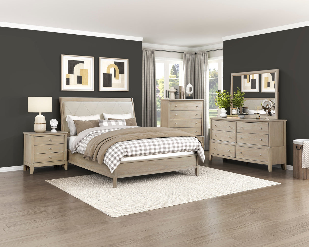 Cotterill Beige Mirror by Homelegance at Eve Furniture