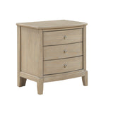 Cotterill Beige Nightstand by Homelegance at Eve Furniture