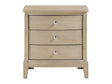 Cotterill Beige Nightstand by Homelegance at Eve Furniture