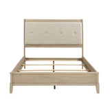 Cotterill Beige Queen Bed by Homelegance at Eve Furniture