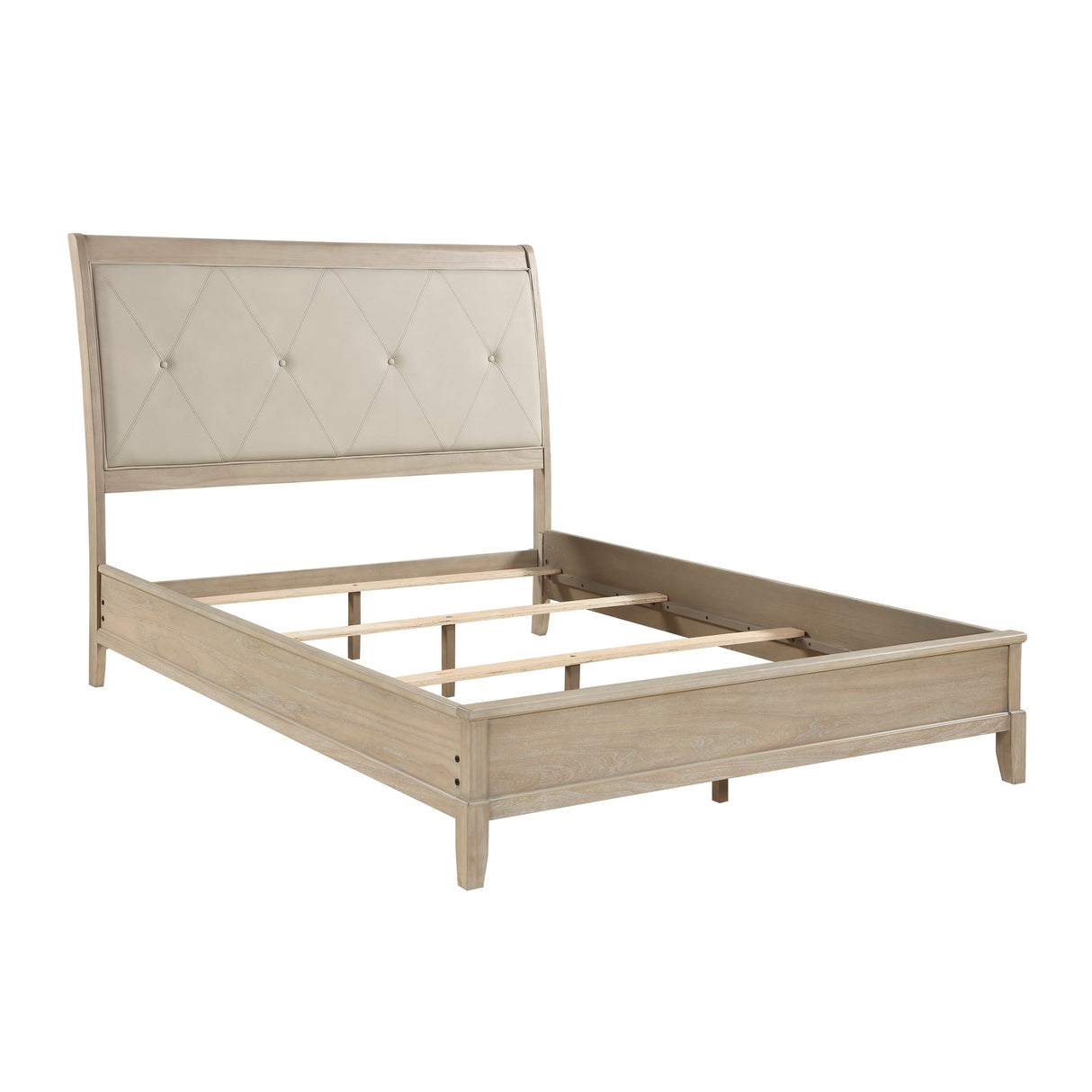 Cotterill Beige Queen Bed by Homelegance at Eve Furniture