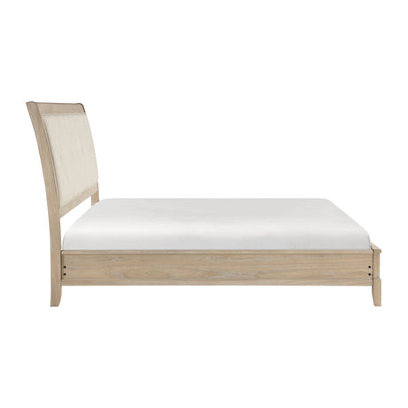 Cotterill Beige Queen Bed by Homelegance at Eve Furniture