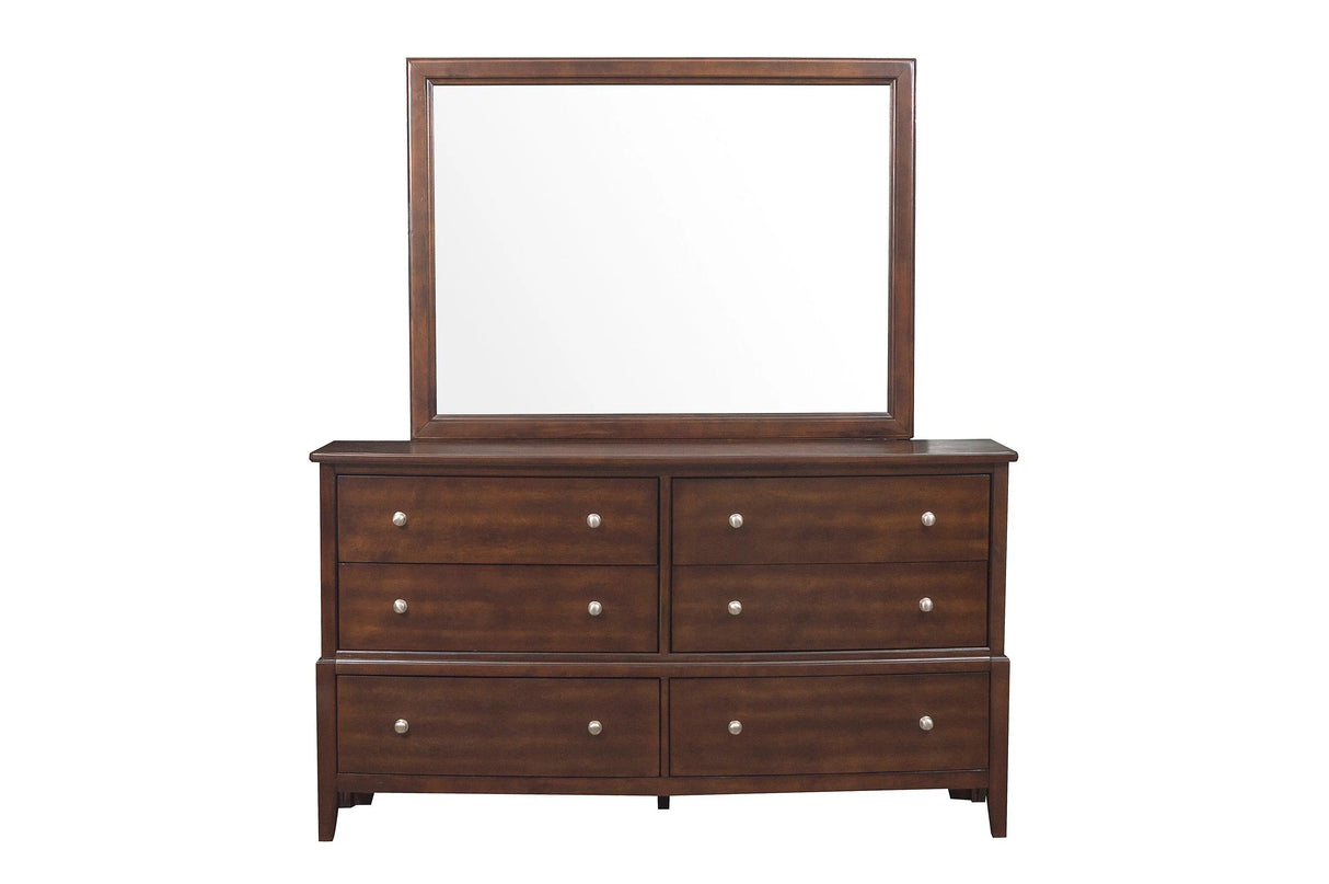 Cotterill Cherry Mirror (Mirror Only) by Homelegance at Eve Furniture
