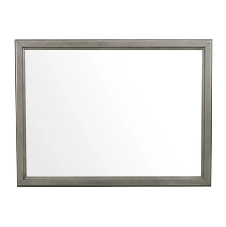 Cotterill Gray Mirror (Mirror Only) by Homelegance at Eve Furniture