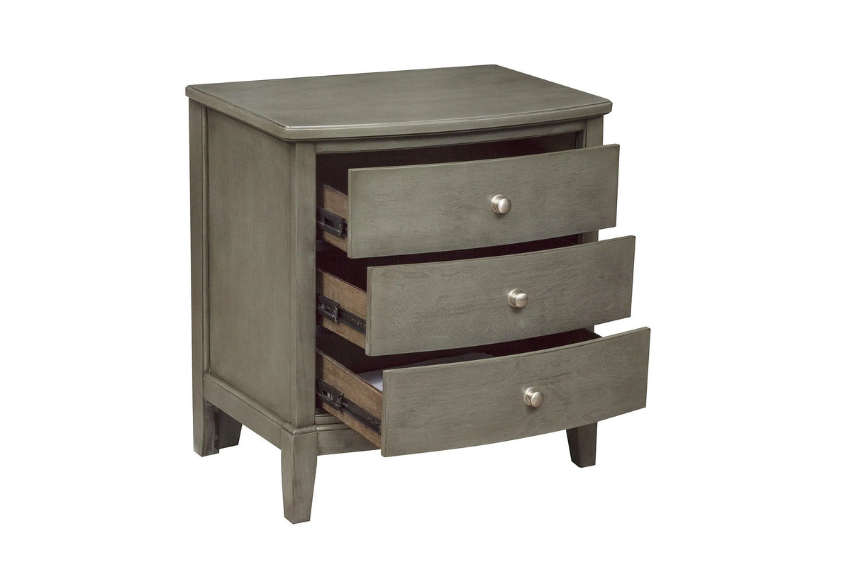 Cotterill Gray Nightstand by Homelegance at Eve Furniture