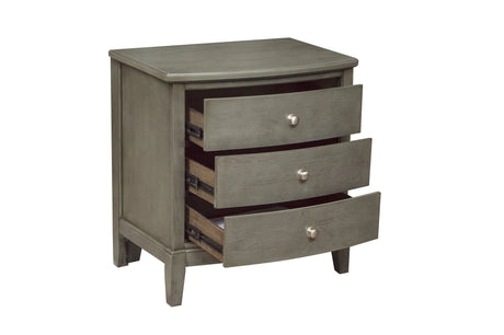 Cotterill Gray Nightstand by Homelegance at Eve Furniture