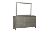 Cotterill Gray Upholstered Panel Bedroom Set by Homelegance at Eve Furniture
